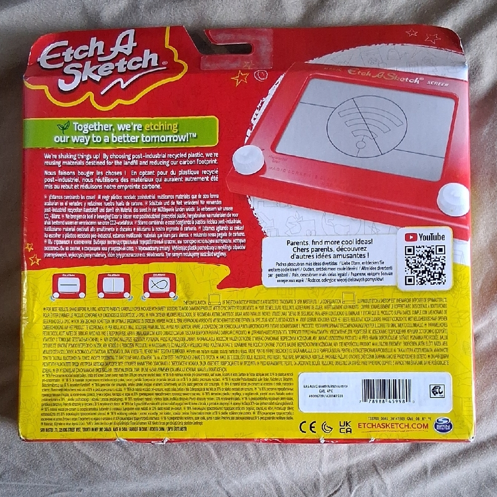 Magic Drawing Screen - Red - Picture 2 of 3